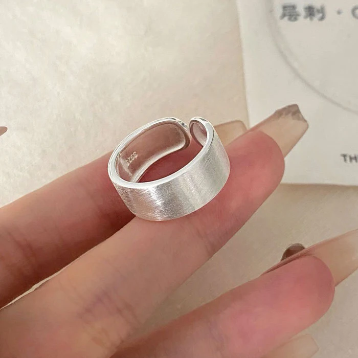 Vintage Adjustable Belt Buckle Ring – 925 Sterling Silver & Brass Two-Tone Open Ring For Women & Men