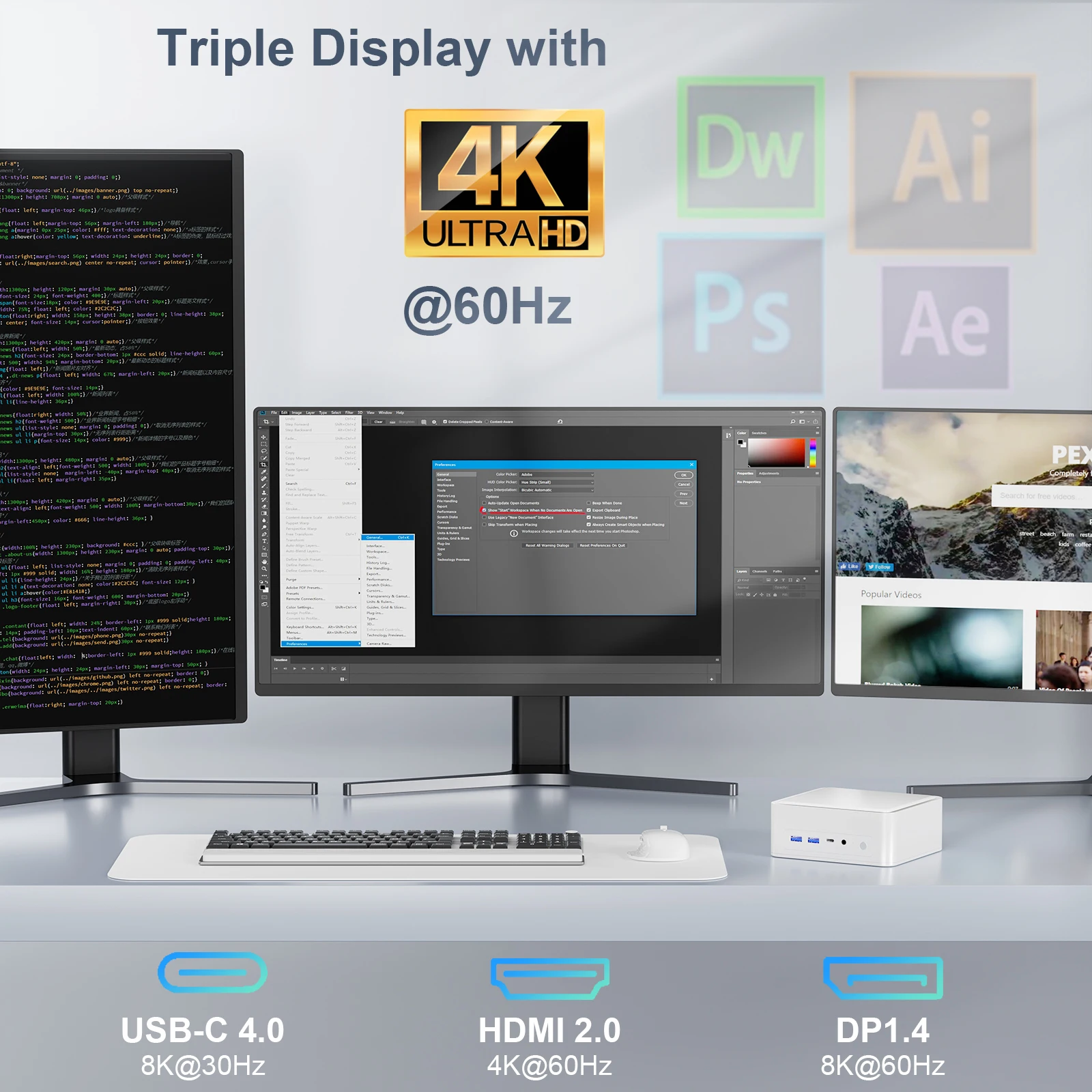 SZBOX Z66 AMD Ryzen 5 6600H MINI PC Windows 11 DDR5 5600Mhz M.2