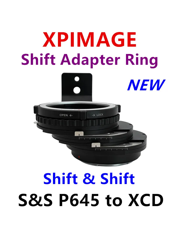 Xpimage Anello Adattatore Cambio E Cambio Per Fotocamera Hasselblad Xcd A Obiettivo Pantax645 A S & S P645-Xcd X1D 50C X2D 100C 907X 100C