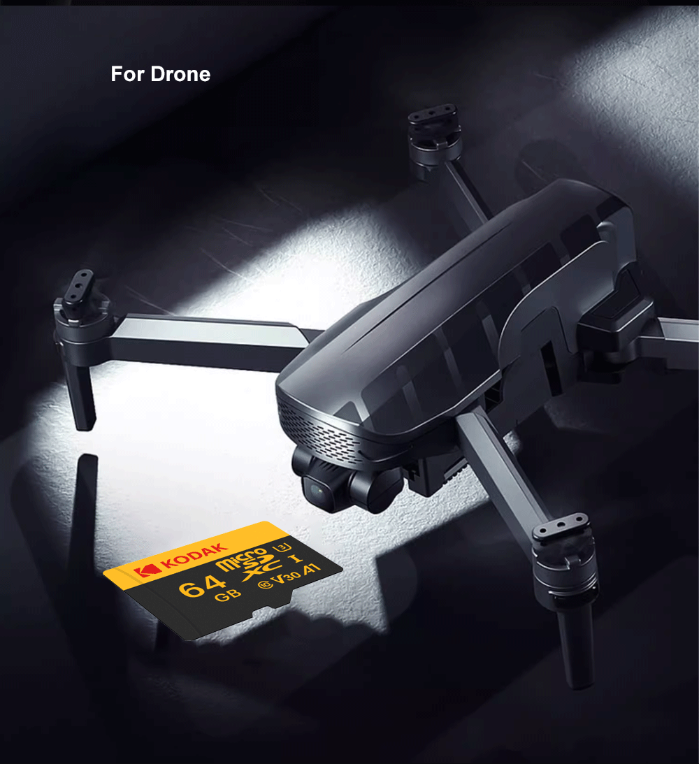 KODAK Micro SD-Karte Speicherkarte BIS ZU 100MB/s C10 U3 32GB 64GB 128GB 256GB TF-Karte 4K HD Für USB-Kartenleser-Adapter Microsd – Detail 6