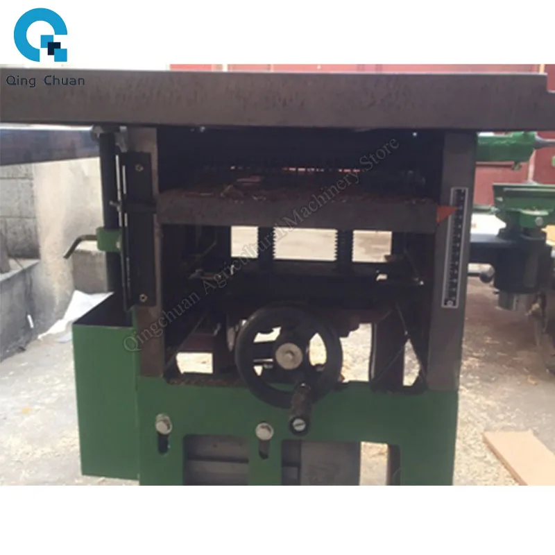 Woodworking planer semi automatic multifunctional ten in one woodworking planer