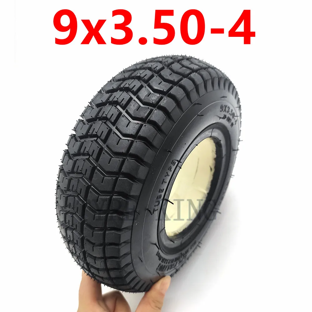

9-дюймовая Взрывозащищенная 9x3, 50-4 твердая шина для газового/электрического скутера, Электрический трехколесный велосипед 9*3,50-4, Твердые Бескамерные шины, детали