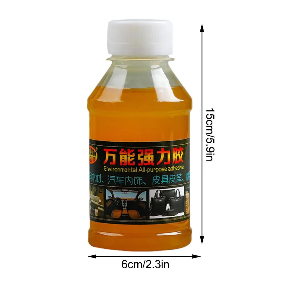 Car Glue Sticks Car Glue Repair Glue Universal Glue Super Glue with Brush Multi Purpose Glue Fast Drying Waterproof Strong Adhesive for Automotive Interior Leather Products