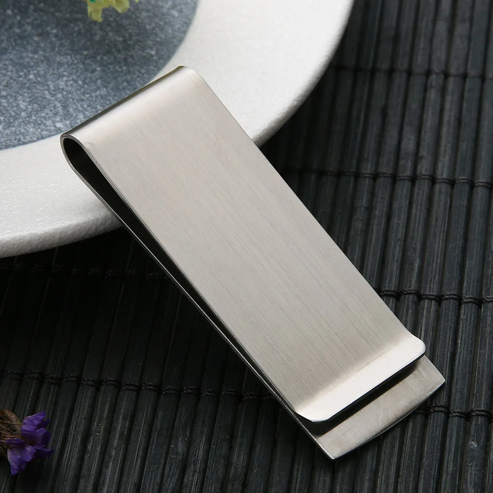 Metal Stainless Steel Money Cash Clip 5-1PCS Fashion Personalized Money Clip Portable Exquisite Multi-function for Pocket Wallet