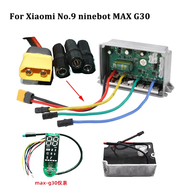 Controller Charging Cable Connect Line For Ninebot MAX G30/G30D Electric  Scooter New Version Power Cord Adapter Part Accessories - AliExpress