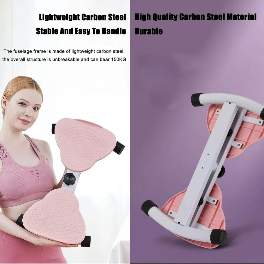Waist Twisting Machine Twist Board for Abs Training, Legs, Buttocks, Hip Exercise, Handles, Waist Sculptor Machine Twiister for