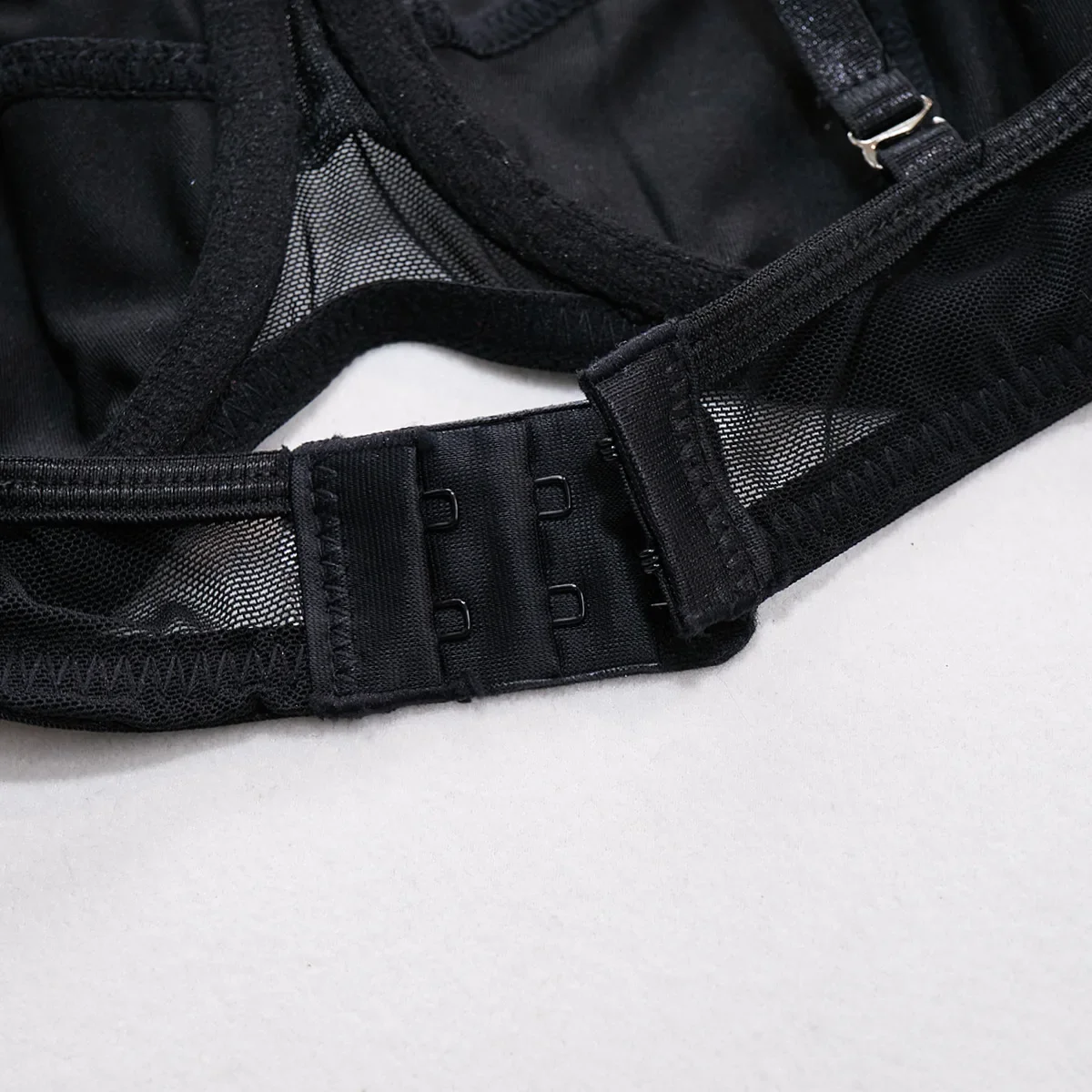 Seductive Chain Lingerie Four Piece Set 24