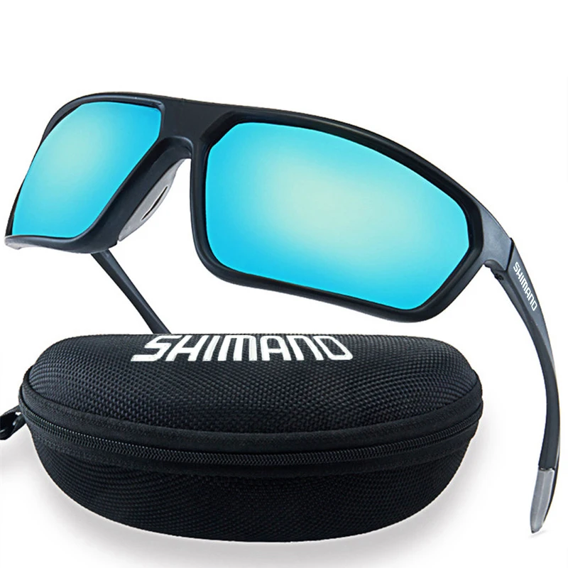 New 2023 Shimano Polarized Sunglasses Driving Shades Male Sun Glasses Camping Hiking Fishing Classic Sun Glasses UV400_voghion.com