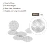 UXCELL 50Pcs 6-25.4mm Diameter Pipe Screen Stainless Steel Screens Pipe Filters Screens Mesh Multifunctional Smoking Accessories 3