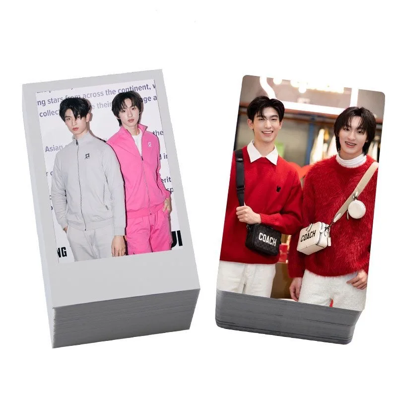 100PC Thomaskong Auausave Teeteepro Photo Lomo Card Pai Li De Thai TV Your Sky Series Drama Stills Meal Bus Card Stickers