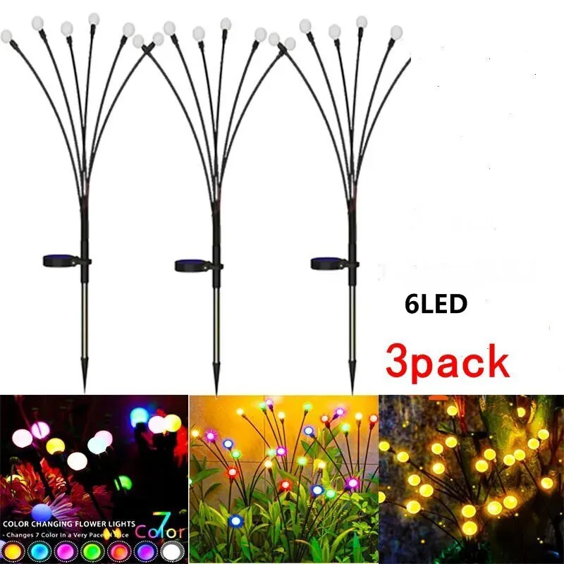 3 PC 6 LED
