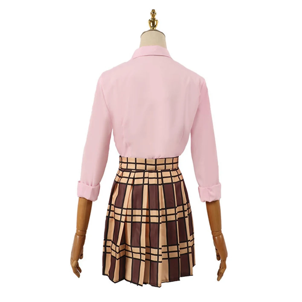 Citrus-Inspired Yuzu Aihara School Uniform Cosplay Costume for Women