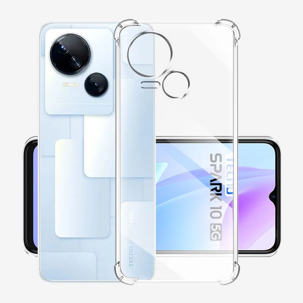 Custodia Antiurto Per Tecno Spark 10 5G Custodia Morbida In Silicone Trasparente Per Tecno Spark 10 10C Cover Trasparente Per Tecno Spark 10 Pro Coque