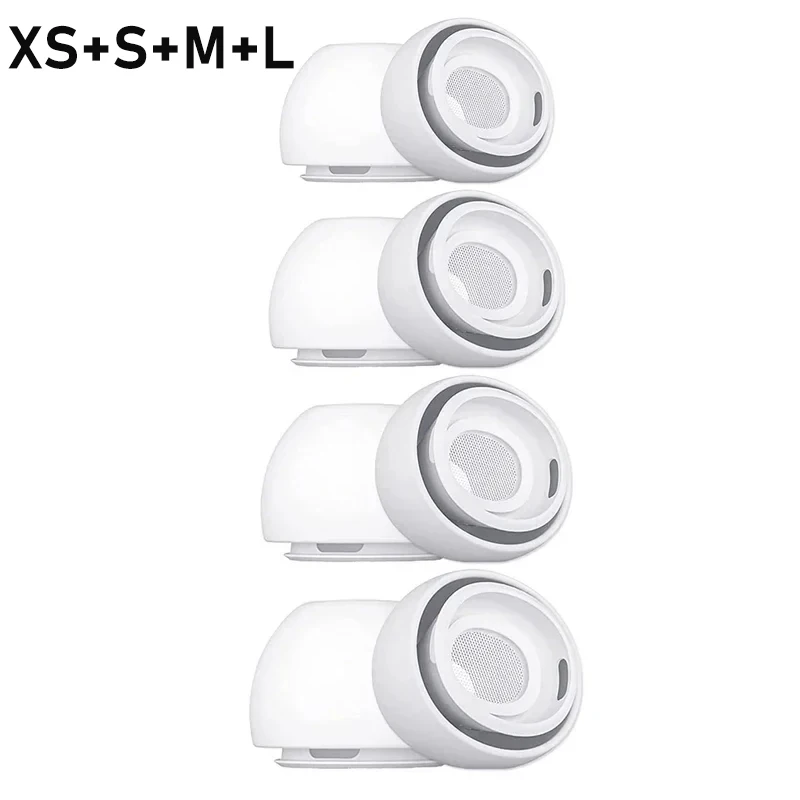 Soft Silicone Noise-Reducing Ear Tips with Protective Cover