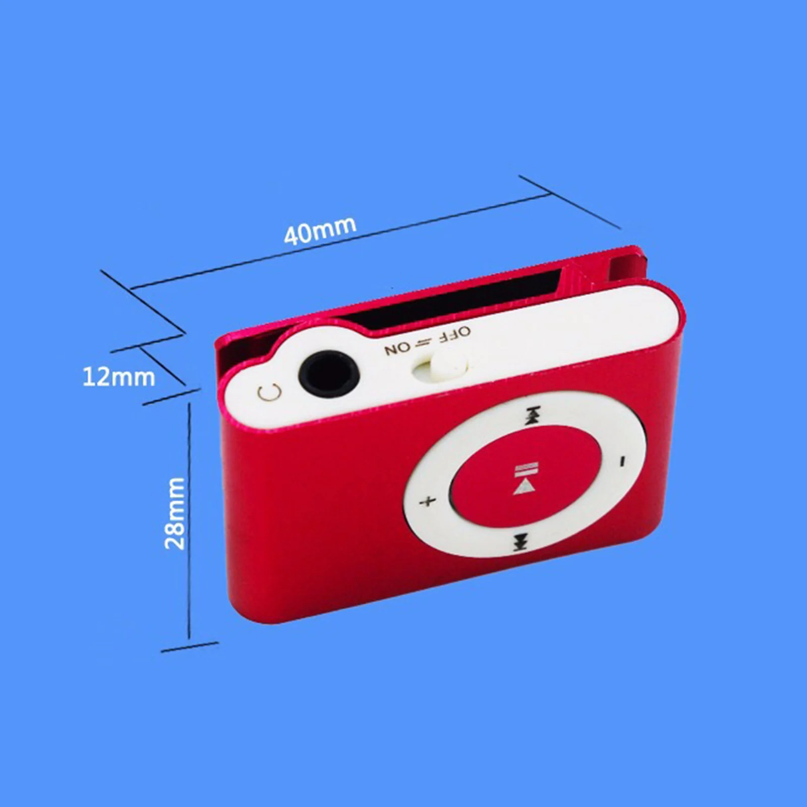 Compact and Stylish Portable MP3 Player with TF Card Support