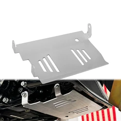Durable Motorcycle Lower Engine Skid Plate Protector Guard Cover Chassis (Chrome)