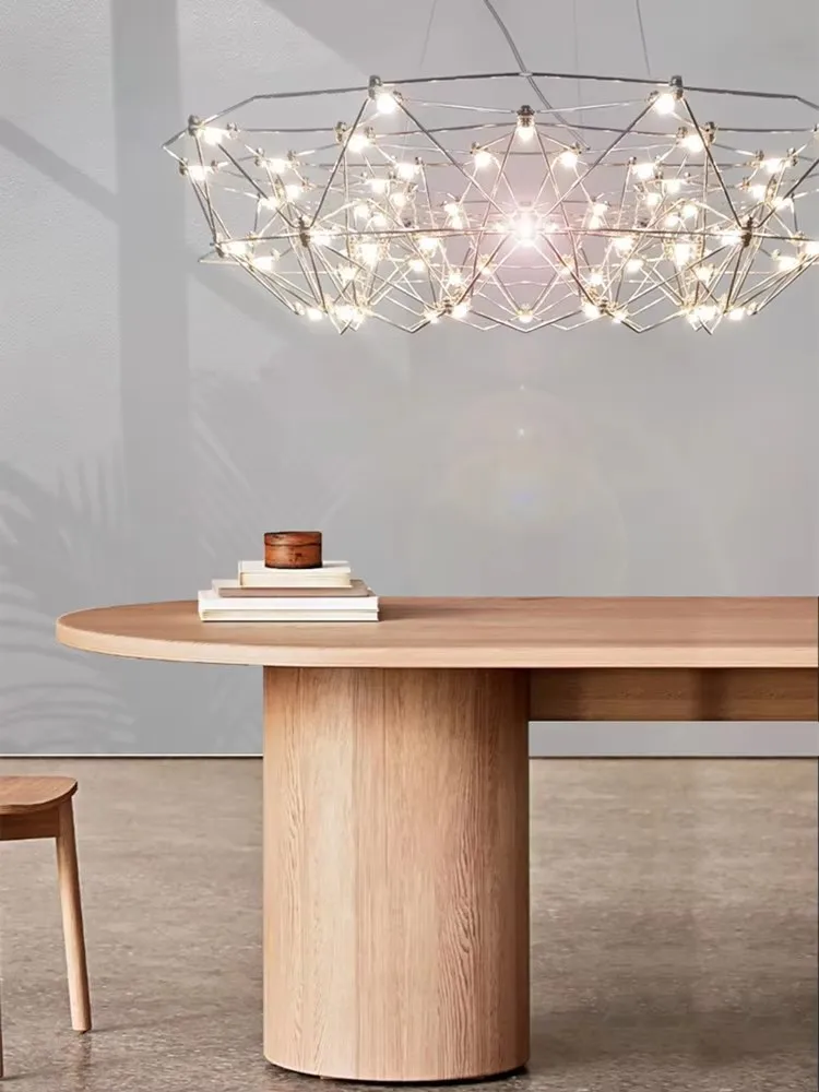 Living room pendant light modern minimalist creative light luxury starry sky firefly clothing store front desk dining room light 3