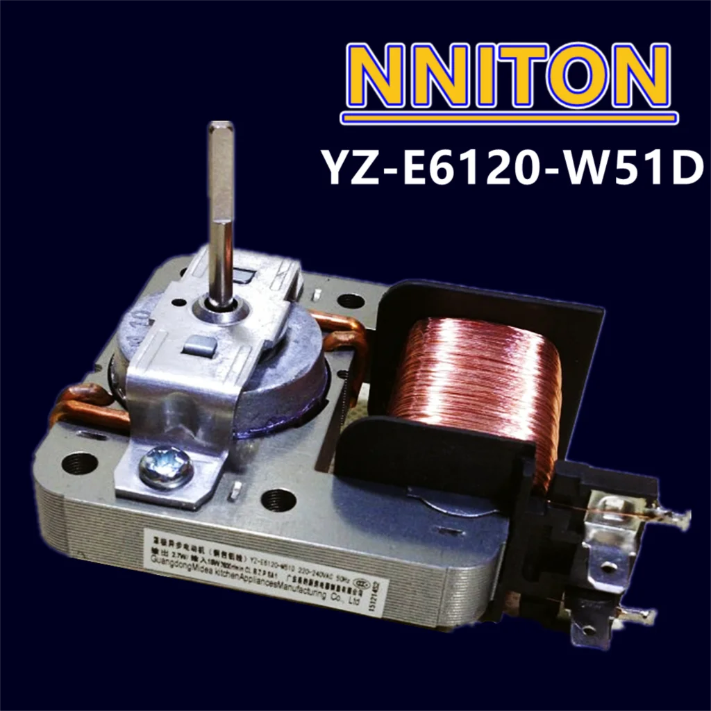 1pcs microwave oven fan cooling fan motor compatible model MDT-10CEF YZ-E6120-M51D YZ-E6120-W51D 220-240V 18W
