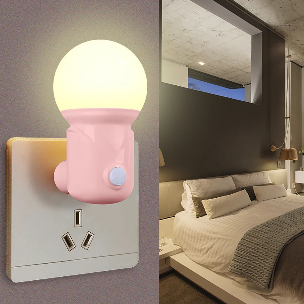 Charming LED Bedside Night Light - Perfect Gift for Children and Adults Alike