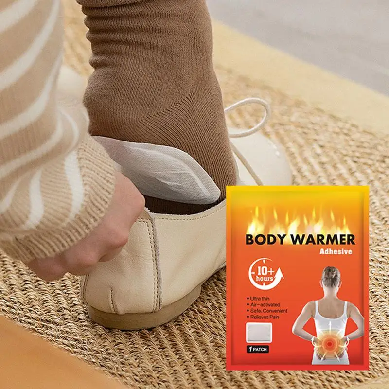 1-3pcs Universal Body Warmer Winter Heating Patch Warmers For Up To 10 Hours Heat Patch Hand/Feet Warm Paste Pads Heating Insole