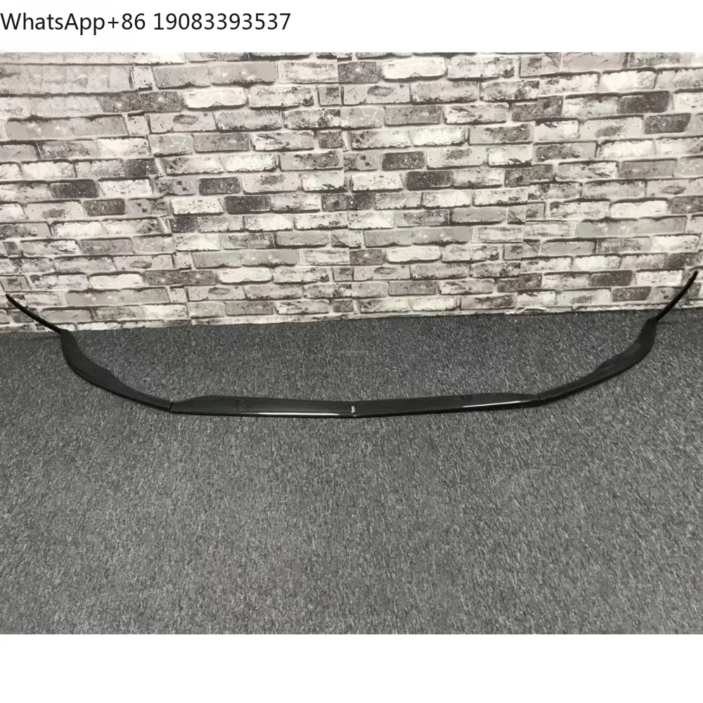 메르세데스 벤츠 W205 C63s AMG 쿠페용 W205 C63 Ed1 카본 파이버 프론트 립 프론트 범퍼 프론트 립