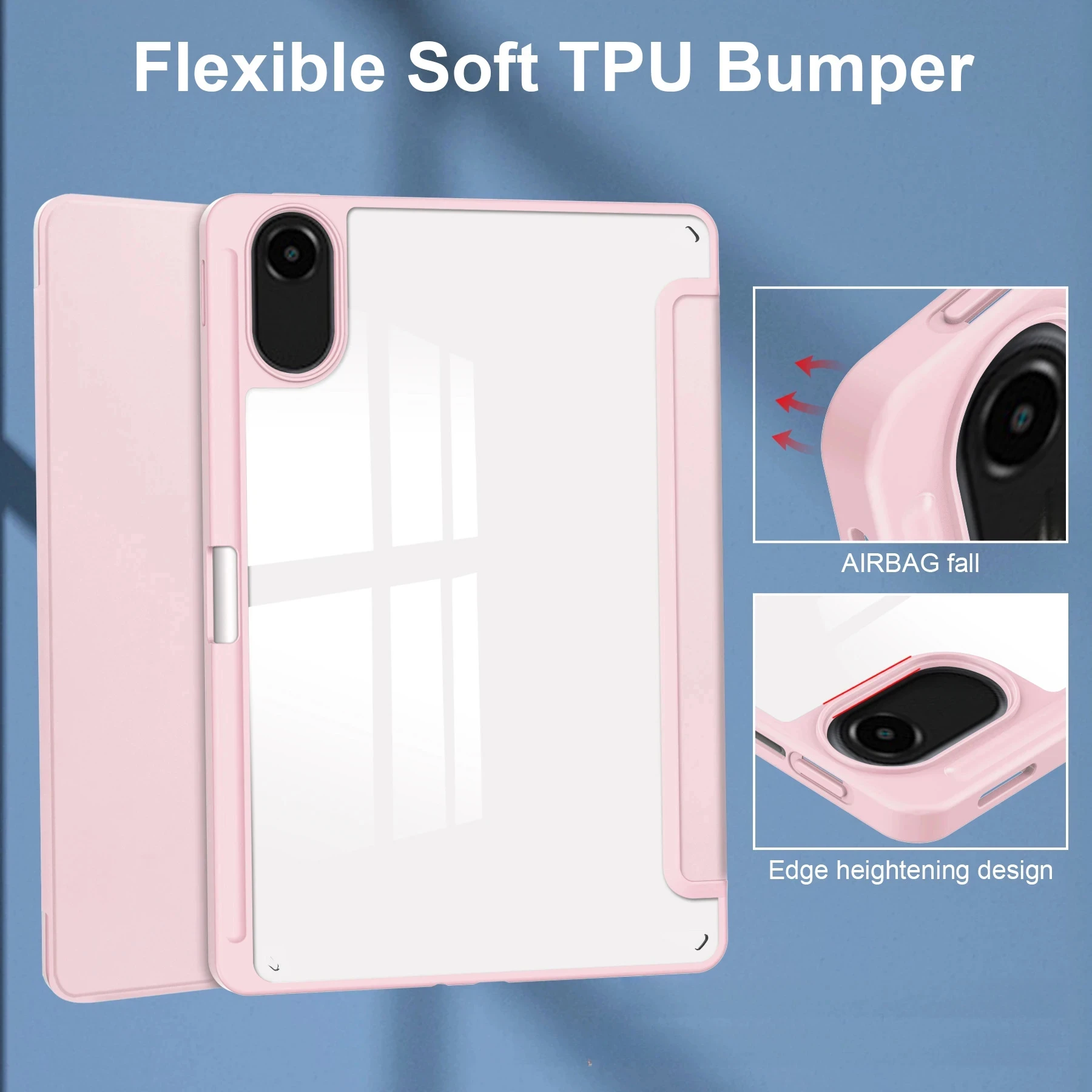 Für Xiaomi Redmi Pad 2 Hülle 11 Zoll Dreifach Faltbare Acryl-Tablet-Hülle mit Stifthalter – Detail 23