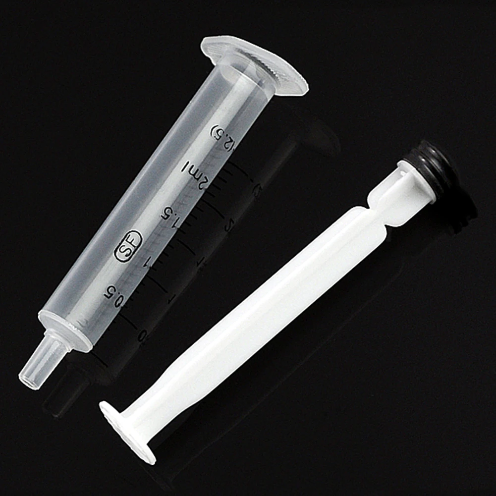 5/10/20/50/100 Pcs 2.5ml Liquid Nutrient Syringe Reusable Measuring Tools Plastic Syringe For Animal Food Feeding Experiments 2