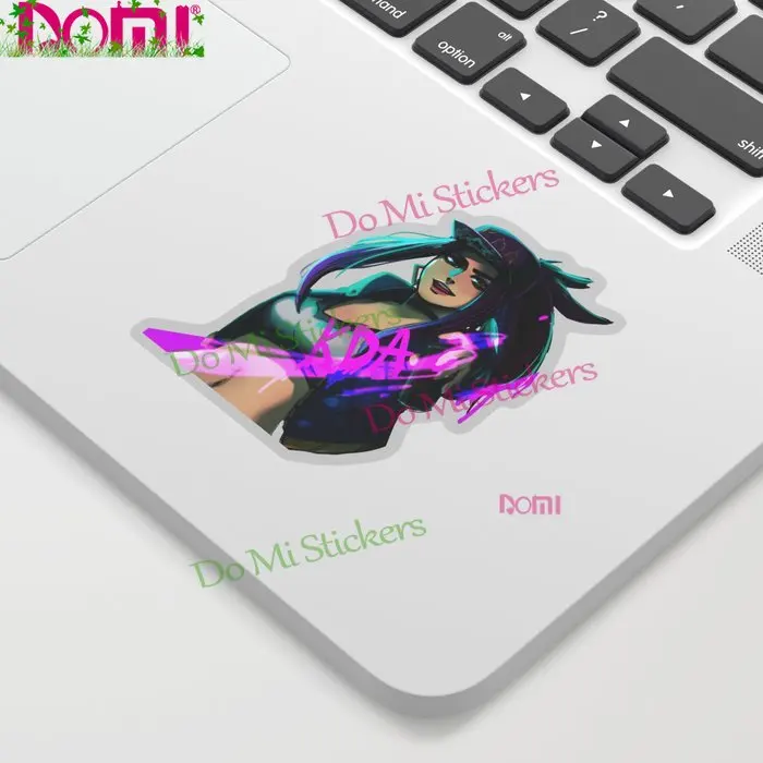 

Quality Printed Decals Exterior Accessories League of Legends Akali The Rogue LOL Vinyl Decal for Laptop Auto Motorcycle Phone