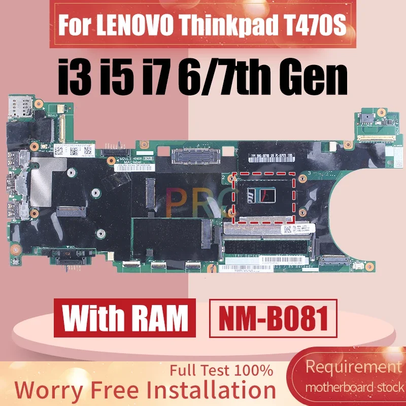 Motherboard T470 Ram Slots Motherboard Lenovo Thinkpad T470 Ssd