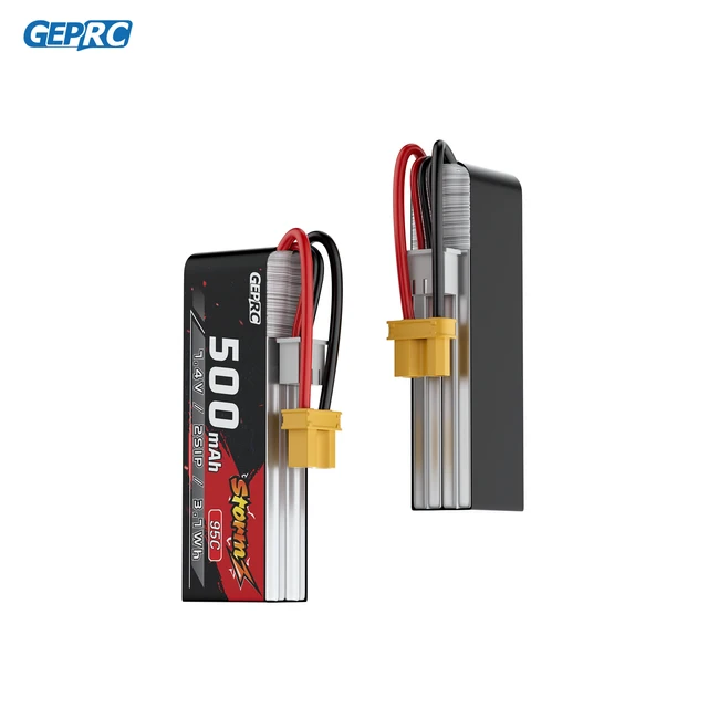 GEPRC Storm LiPo 2S 500mAh 95C Battery TX30 Suitable DarkStar20 Drone RC FPV Quadcopter Freestyle Drone Accessories Parts - Image 6