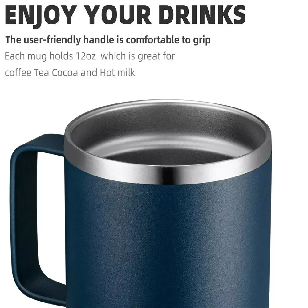 450ML Stainless Steel Insulated Cup Latte Cup Water Bottle Double Layer Large Capacity Portable Vacuum Insulation Insulated stainless steel cups, stainless steel cup, stainless steel mug, water cup