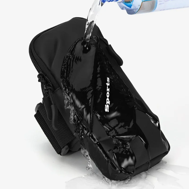 

6.7 Inch Waterproof Universal Sports Arm Strap Bag Outdoor Gym Running Arm Strap Mobile Phone Bag Protective Wrist Bag