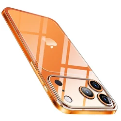 Enhanced Transparent Shockproof Phone Case with Flexible Durable TPU Silicone Cover - iPhone 15 Plus (Clear)