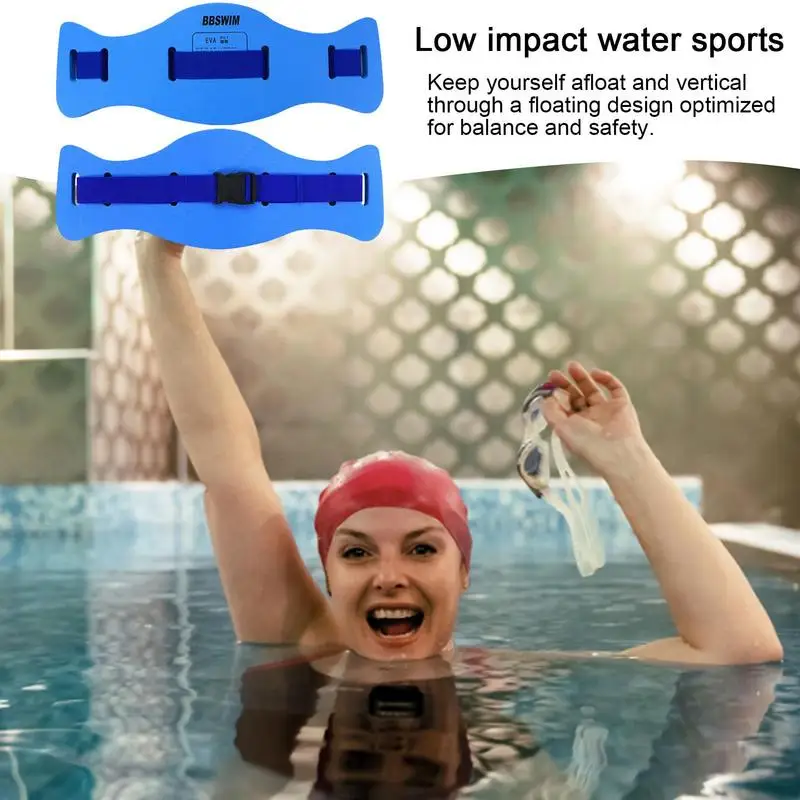 Swimming Waist Belt Training Belt Flotation Learning Gear EVA Buoyancy Waistband Multifunctional Swimming Teaching Supplies 2