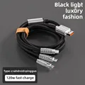 Black 3 in 1 Cable