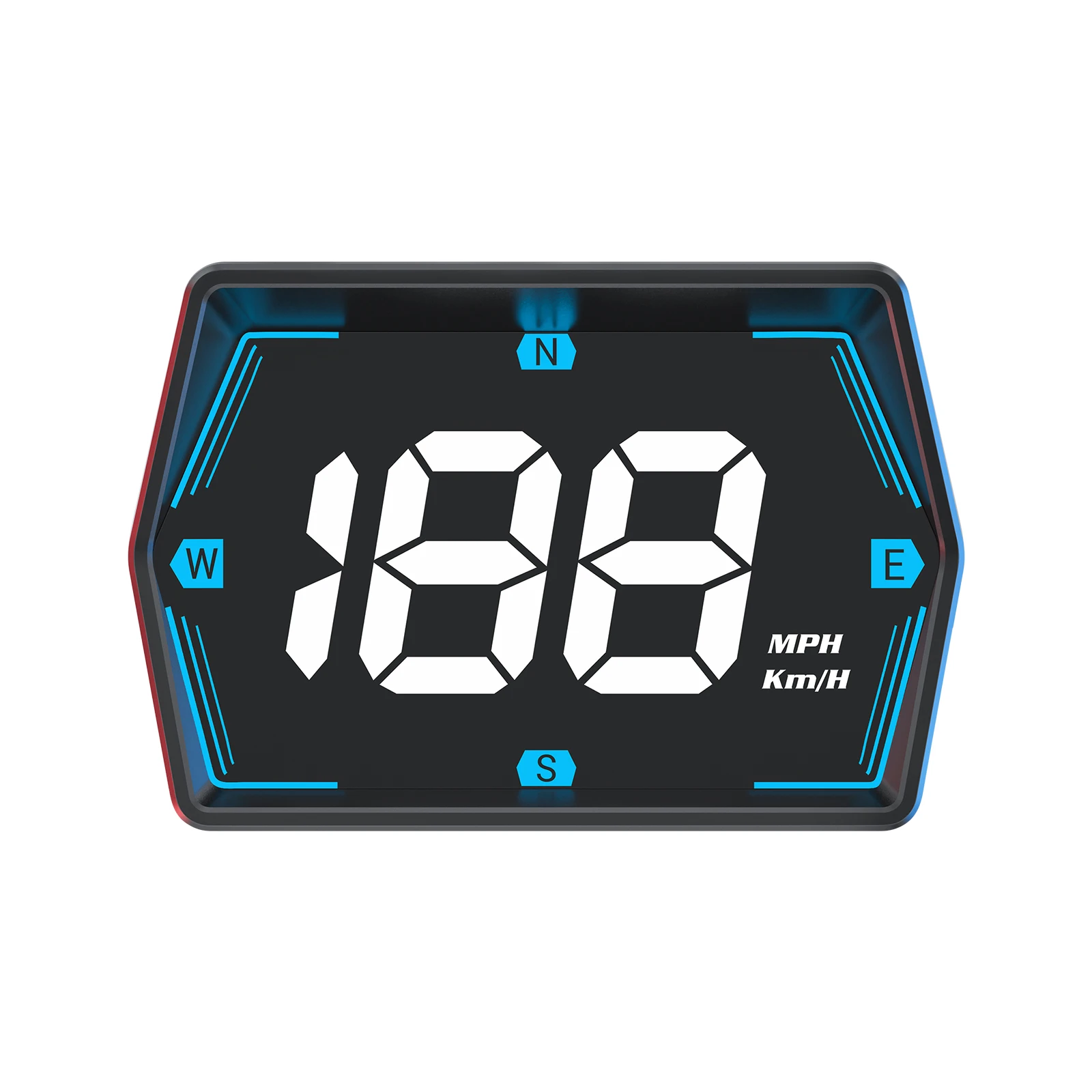 AD HUD GPS  ÷ ӵ  Ÿ ħ LED ÷,   ӵ 跮 KMH MPH  溸 