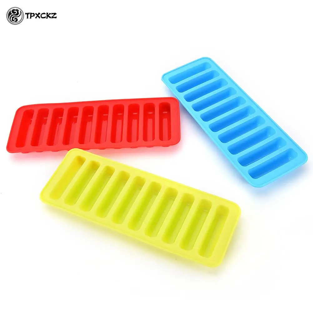 

1pcs Kitchen Gadgets Silicone Ice Cube Tray Mold Ice Mould Fits For Water Bottle Ice Cream Chocolate Mold Tools High Quality