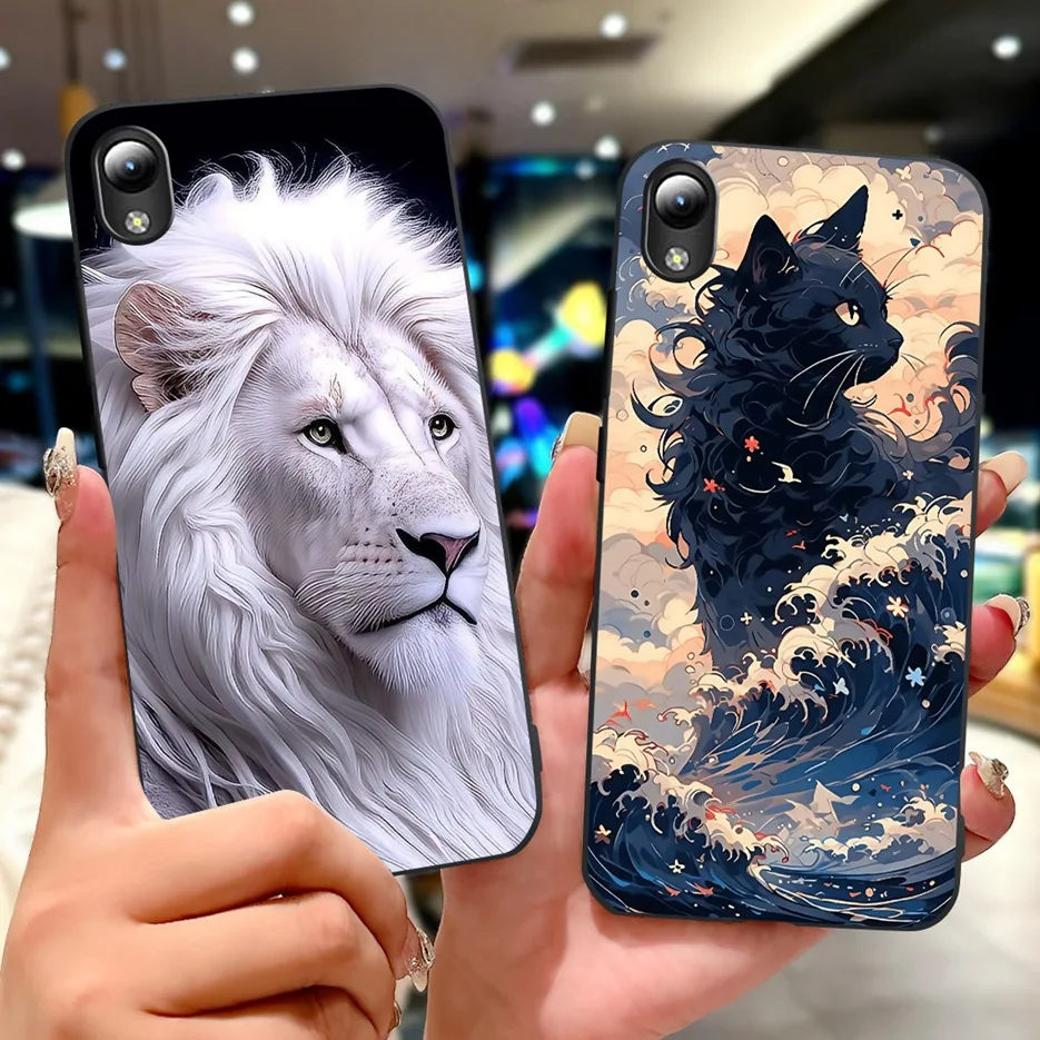 Stylish Painted Soft Silicone Phone Case Cover