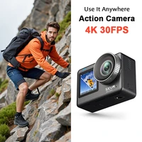 SJCAM SJ11 4K 30fps Action Camera Touch Screen 6-Axis EIS 30M Waterproof with Case for Skiing Cycling Vlogging Outdoor Sports