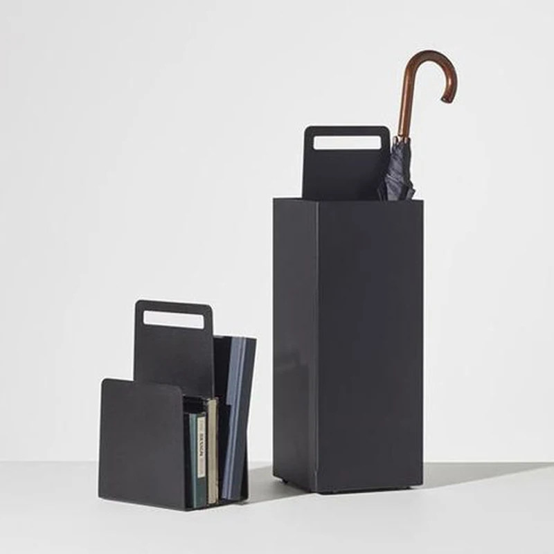 Commercial Floor Umbrella Stand Heavy-Duty Metal Rainbow Storage Rack for Home/Hotel Lobby/Storefront Umbrella Storage