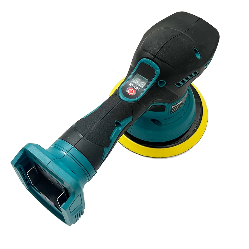 Cordless Car Polisher Machine 8 Gears Electric Waxing Repairing Wireless Buffing
