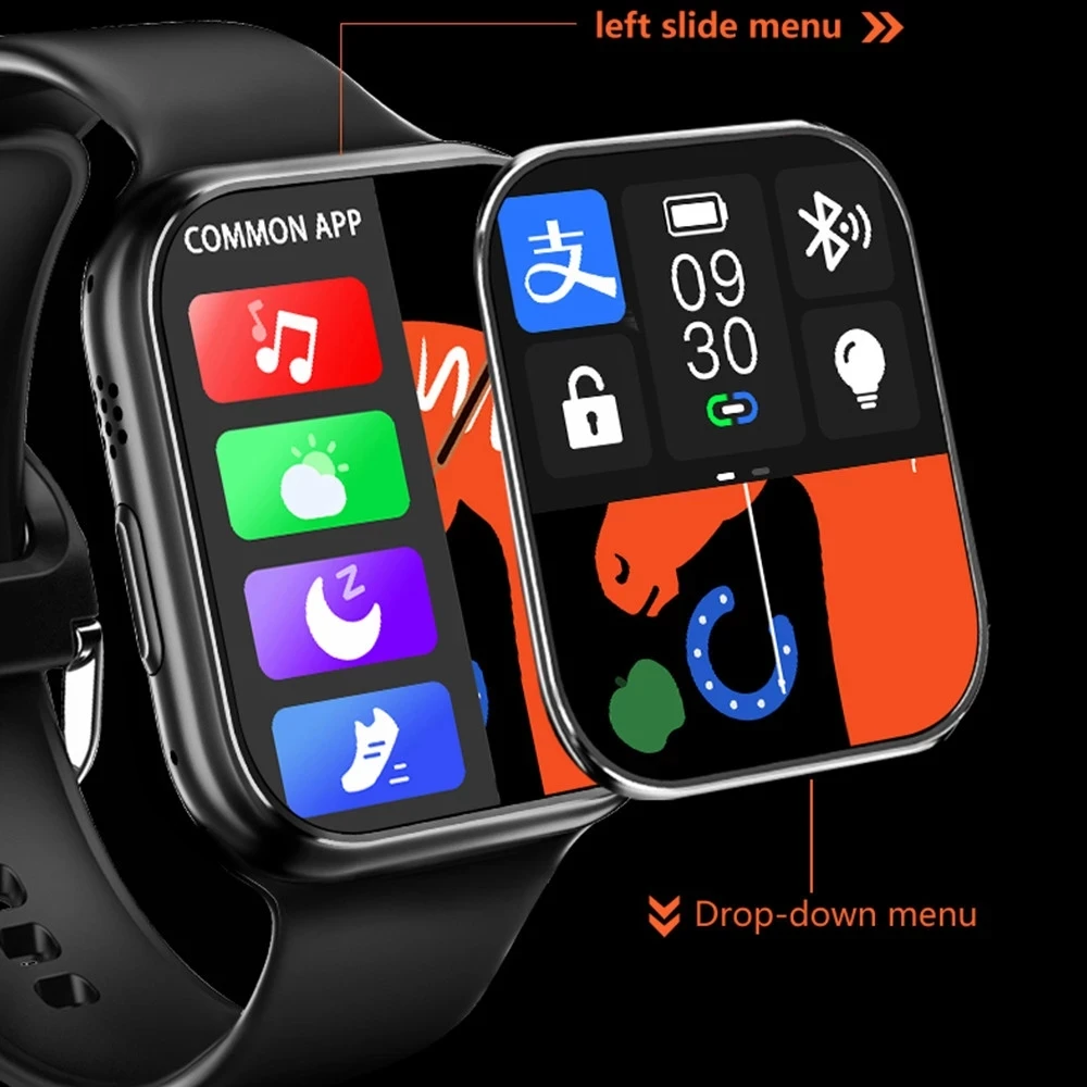 2022 ο Iwo ø 8 Ʈ ġ   Ʈ   ڽ, NFC GPS 49mm ð  Andirod ȭ Pk W27 