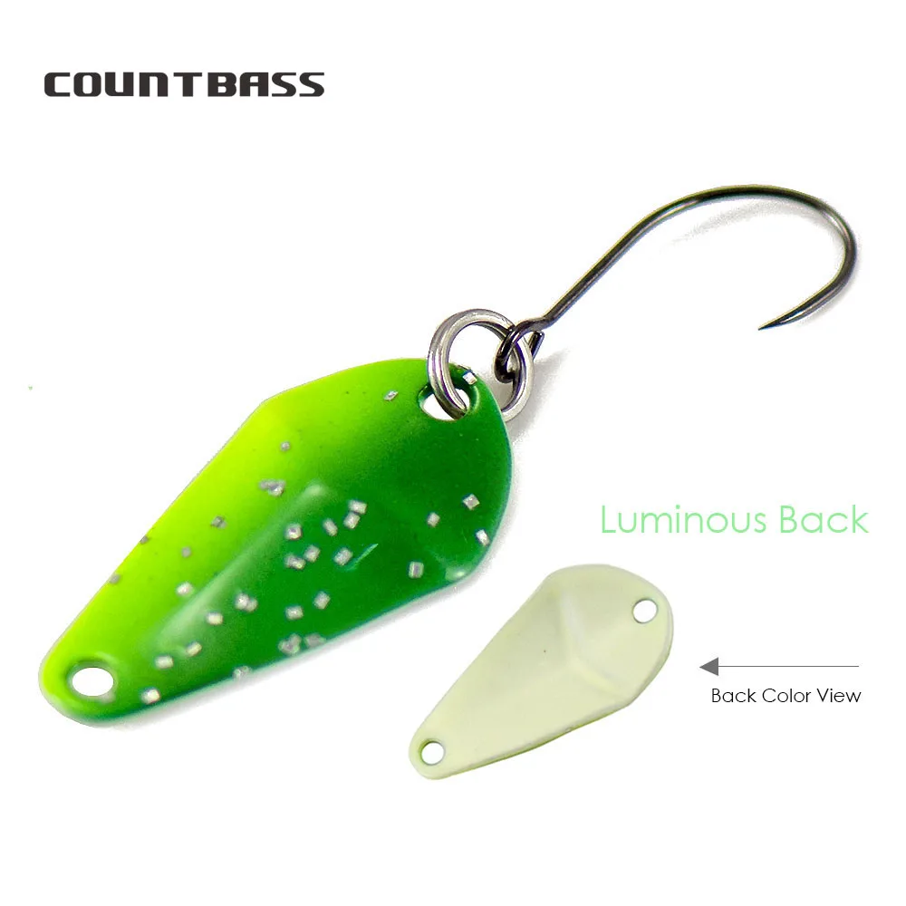 COUNTBASS364oz15gCastingSpoonWithBarblessHookSalmonTrout