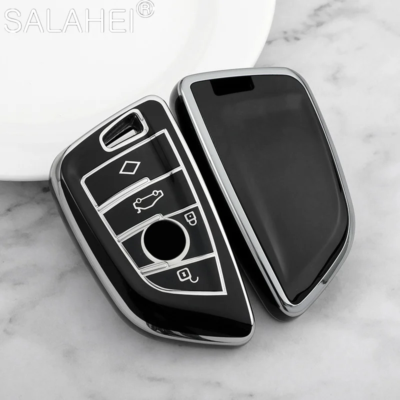 

TPU Car Key Case Cover Shell For BMW X1 X3 X4 X5 X6 G11 F10 F11 F15 F16 F20 F30 G11 G20 G30 F31 F34 F48 F39 M3 M4 1 3 5 7 Series