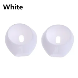 Anti - Slip Silicone Earbuds Covers - Universal Earphone Protector Caps - 5 Pairs (White)