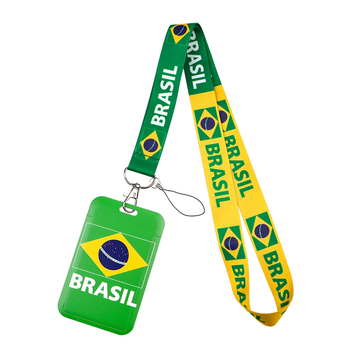 Chic Phone Lanyard Wallet Case with Fashionable Neck Strap and Card Holder
