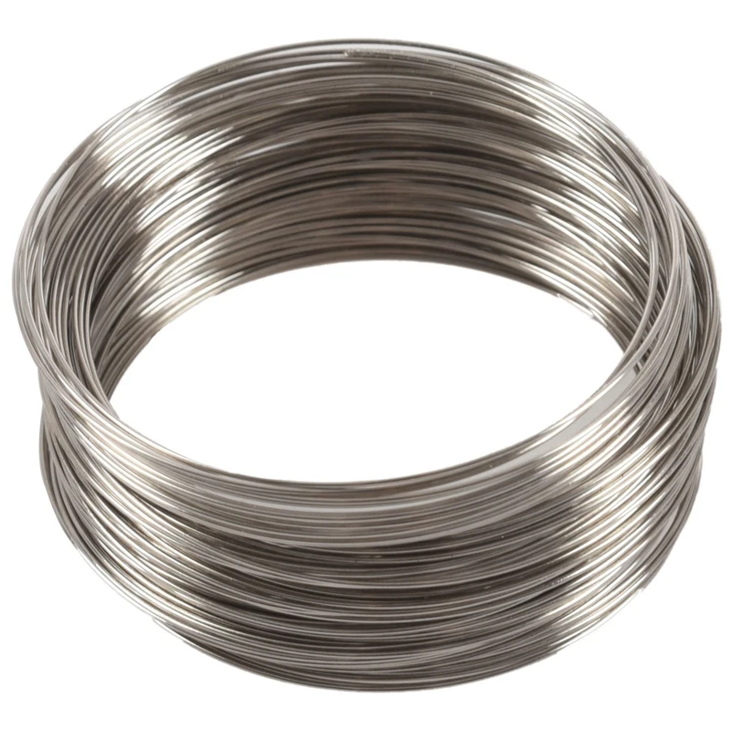 

200Loops Memory Beading Wire For Bracelet 50Mm-55Mm(2 Inch-2 1/8 Inch) Dia