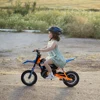 24V 7ah Kids Ride on Motorcycle,13.6MPH Fast Speed Electric Battery-Powered Off-Road Motocross with 250W Strong Motor 6