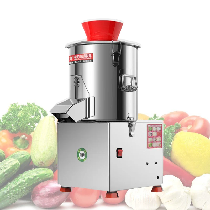 

Vegetable Cutter Electric Vegetable Cutter Chili Mincing Machine Grinder Stainless Steel Food Processing Machine