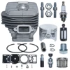 50mm Cylinder Piston Carb Repair Kit For Stihl MS440 044 MS 440 Chainsaw Bar Stud Nut Decompression Valve 1128 020 1227 Part 4